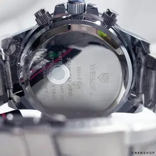 【ENANSHOP 惡南宅急店】四極運動電子錶 純鋼錶帶 不生鏽 抗過敏 日本機芯 韓國流行 手錶 男錶-0660F