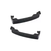 Right & Left Front Outer Door Handle for Nissan Navara D40 05-15 Black