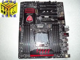 【請詢價】MSI微星 X99S GAMING 7【保壹年】 支持2011-V3 I7 6800K 5930K