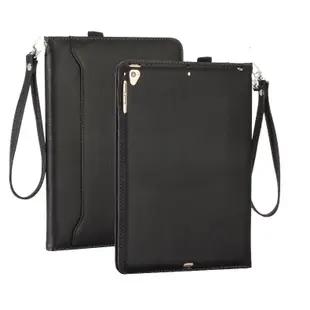 HUAWEI MediaPad T5 10.1 皮革保護套前袋口隱藏磁鐵翻蓋皮套多功能支架錢包平板套