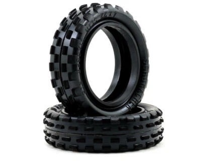 Schumacher "Stagger Rib" Slim 2.2" 1/10 2WD Buggy Front Carpet Tires (2)