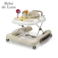 在飛比找momo購物網優惠-【BeBe de Luxe】5 in 1 多功能學步車(米色