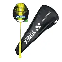 在飛比找momo購物網優惠-【YONEX】NF1000台灣製破風框羽球拍4U黑x黃(NF