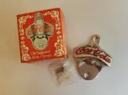 VTG Cast Iron Coca-Cola Old Fashioned Bottle Opener NOS Coke