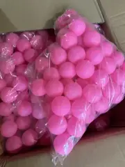 40mm Pink Ping Pong Balls 900 Count Beer Pong Ball Case