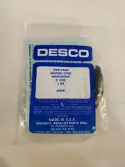 Desco 9480 Ground Cord Wriststrap 6ft Coil ESD Electrostatic Discharge Safety