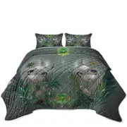 Anise and Artemesia Two Absinthe Fairy Twin Coverlet
