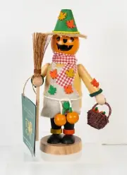 Steinbach / Erzgebirgische Richard Glässer. Scare Crow Smoker Wooden Figure