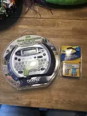 Brother P-Touch PT-70hot Label Maker AND tape (black On White) Both New Sealed