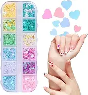Glitter Nail Art Glitter Glitter Glitter Heart Shape Nail Art Glitter for Costume, Dating, Meeting, Festival, Wedding