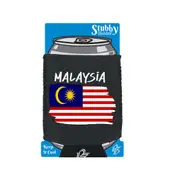 Malaysia Country Flag Nationality - Stubby Holder With Base