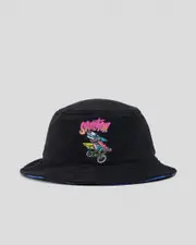 [Sanction] Sanction Toddlers' Gnarly 2.0 Reversible Bucket Hat in Blue Mottle One Size Blue Mottle