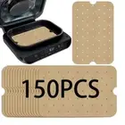 Air Fryer Parchment Paper for FG551 Ninja Foodi Smart XL 6-In-1 Indoor Grill Non