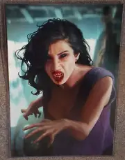 Evil Dead Kelly Maxwell Possessed Glossy Art Print 11 x 17 Hard Plastic Sleeve