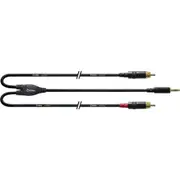 3M 3.5MM STEREO - 2x RCA LEAD
