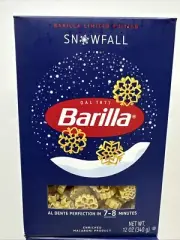 Barilla Snowfall Pasta Limited Edition Snowflake Shape Winter Xmas Buy More Save