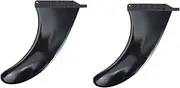 2pcs Replacement Paddle Board Fins Inflatable Board Accessory Made of Tough Rubber Easy Install Increase Stability
