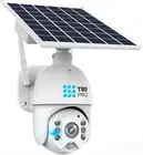 TBI Pro Solar Security Camera Outdoor Wireless PTZ - WiFi Home Spotlight Camera
