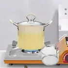 Deep Fryer Pot with Handle Japanese Tempura Frying Pot for Party Dried Fish