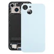 For iPhone 15 Glass Battery Back Cover Blue