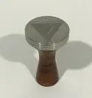 Coffee Tamper 58 mm Custom Made Stainless steel & Walnut Barista Tool