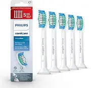 Philips Sonicare Simply Clean replacement toothbrush heads, HX6015/03, 5-count
