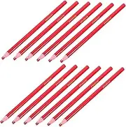 jojofuny 12pcs Fabric Marking Wax Pencils for Sewing Portable Crayon Drawing Tools Creative Grease Markers for Labeling and Crafting Easy Control for Tailoring and Design