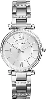 [FOSSIL] Carlie Women's Watch with Stainless Steel Bracelet or Genuine Leather Band