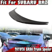 22-25 FITS SUBARU BRZ TOYOTA GR86 2DR COUPE OP LOOK TRUNK SPOILER CARBON FIBER (for: Subaru)