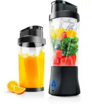 Portable Blender Cordless 24oz. Vessel Personal Blender-for Shakes & Smoothie...