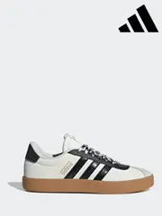 adidas White VL Court Trainers (AP9249) | $150