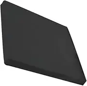 ROMISBABA Mattress Cover Machine Washable Piss Mat Comfortable Sleep Pad Black for Bed Protection