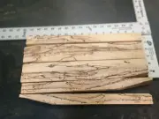 Lot of 7 Spalted Maple Blanks, Unstabilized. 1 X 1 X 13