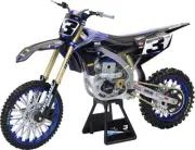 NewRay 1:6 Toy Yamaha Factory Team YZ450F Eli Tomac #3 W/#1 SX/MX Dirt Bike