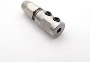 Toy Accessories 1PCS 3.175mm 4mm 5mm Motor Shaft to 3.175mm 1/8" Flexible Shaft Coupling Joint Collet Compatible with RC Boat Marine Hydroplane (Color : 3.175mm to 3.175mm)