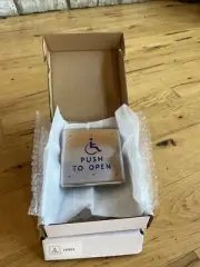 Handicap Push To Open BEA 10PBS1 Square 4.75 Inch ADA Push Plate