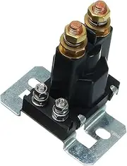 Ysyaxsyt 12V 500A Relay Car Start Switch Dual Battery Isolator Relay Start On/Off 4 Pin 500A 12V for Car Power Switch, Black, 500364196