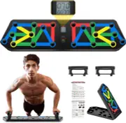 13 in 1 Push up Board with Smart Counting, Foldable Multi-Function Push up Bars,
