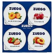 Zuegg Jam | Apricocot/Cherry/Strawberry/Peaches | 3,5 Oz /100 Gr