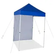 Pop up Canopy 5x5, Outdoor Portable Canopy Tent with One Removable Blue