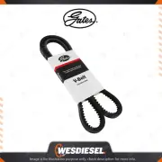 Gates Fan V Belt Drive Belt fits Isuzu Trooper UBS 2.3L 66KW 2254CC Petrol 4ZD1