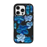 iPhone 16 Pro Impact Ring Stand Case MagSafe Compatible Plumeria Vision Transparent Iphone Case By Ann Upton