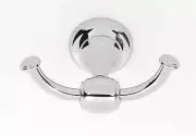 Alno A6684-PC Royale Bath Double Robe Hook Polished Chrome