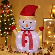 Christmas Yard Sign with Stakes Light Up Yard Sign Indoor Outdoor Decor