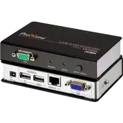 ATEN CE700A USB VGA Kvm Extender Over Cat5 Cat5e Cable Connects, Local and Remote Units - Up To