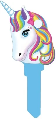 Unicorn Shaped House Key Blank - Unicorns - Keys - Suits LW4 - Free Post