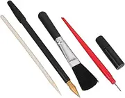 KAILIKETIY 1 Set Scratch Tools with Tip Art Scratching Pens for Beginners Professionals for Scratch Picture Surfaces Multi Functional Reusable Drawing Supplies