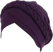 [Generic] Ethnic Wrap Headwear Head Bohemian Braid Hat Turban Cap Cover Pre-Tied Hair Baseball Caps Fall2016 Fashion