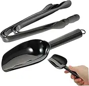 Ice Scoop Tong Clip 1 Stainless Steel Ice Block Tool for Kitchen Supermarket
