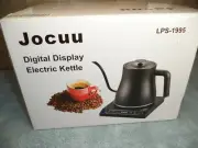 JOCUU DIGITAL DISPLAY ELECTRIC GOOSENECK KETTLE BLACK